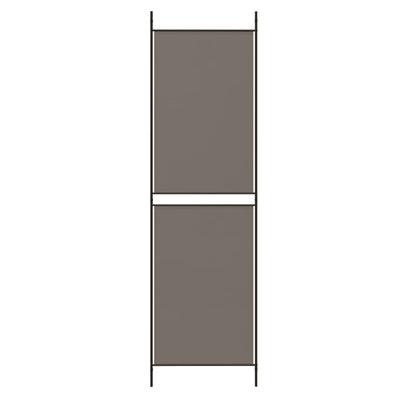 4-paneelinen Tilanjakaja antrasiitti 200x200 cm kangas