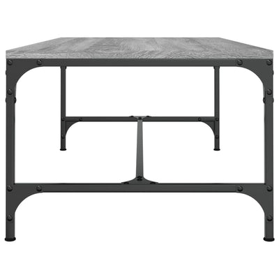 Sohvapöytä harmaa Sonoma 100x50x35 cm tekninen puu