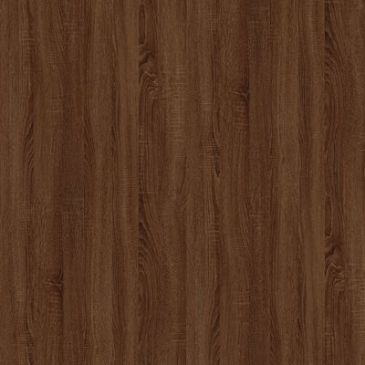 Sohvapöytä ruskea tammi 100x50x35 cm tekninen puu