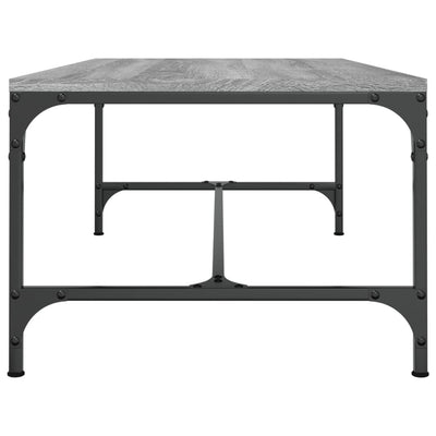 Sohvapöytä harmaa Sonoma 80x50x35 cm tekninen puu
