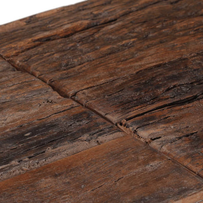 Hopea konsolipöytä Basam (ruostumaton teräs ja ratapölkkypuu)