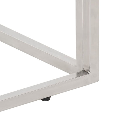 Hopea konsolipöytä Basam (ruostumaton teräs ja kierrätetty täyspuu)