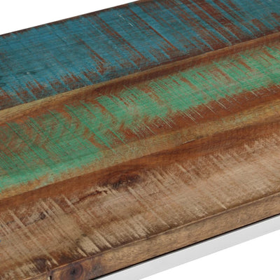 Hopea konsolipöytä Pandelius (ruostumaton teräs ja kierrätetty täyspuu)