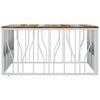 Hopea sohvapöytä Waltter (ruostumaton teräs ja kierrätetty täyspuu)