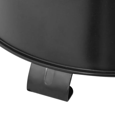 Musta puuhella retkeilyyn Hayssam 36x26x22,5cm (teräs)