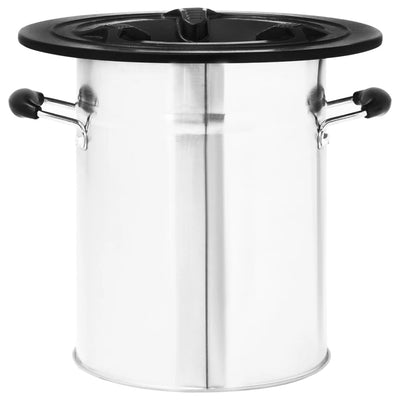 Hopea puuhella retkeilyyn Sidonie 51,5x35x30,5cm (ruostumaton teräs)