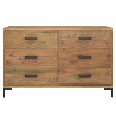 Senkki ruskea 110x35x70 cm täysi mänty