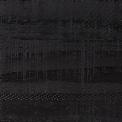 Senkki musta 110x35x70 cm täysi mänty