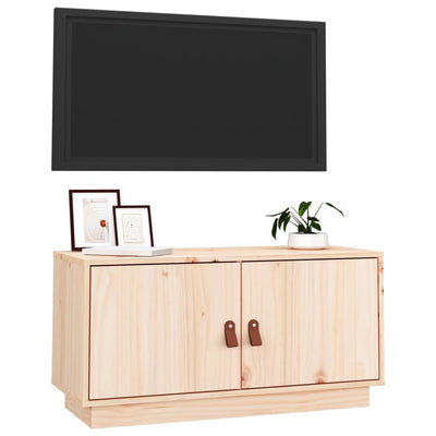 TV-taso 80x34x40 cm täysi mänty