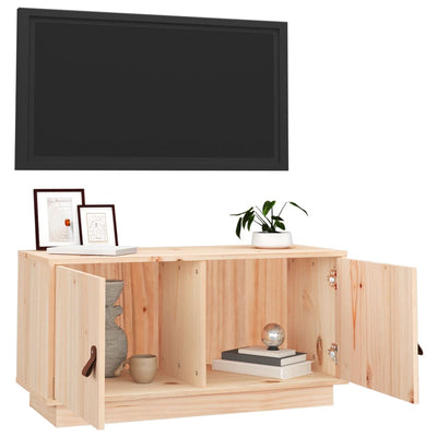 TV-taso 80x34x40 cm täysi mänty