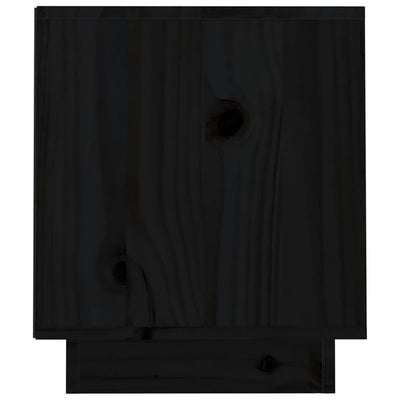 Musta tv-taso Jorg 70x34x40cm (mänty)