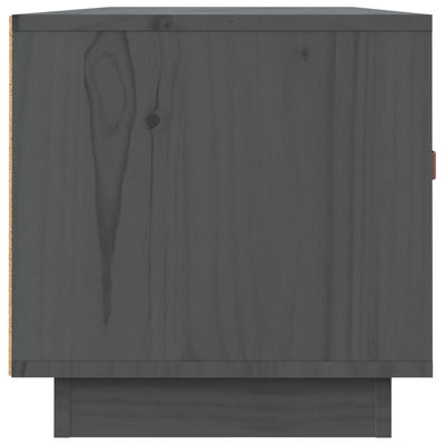 TV-taso harmaa 80x34x35 cm täysi mänty