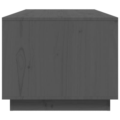 Sohvapöytä harmaa 100x50x41 cm täysi mänty