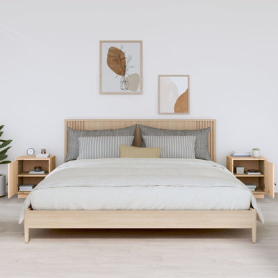 Yöpöydät Szikszai 40x34x45cm (2 kpl mänty)