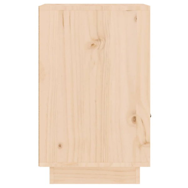 Yöpöydät 2 kpl 40x34x55 cm täysi mänty