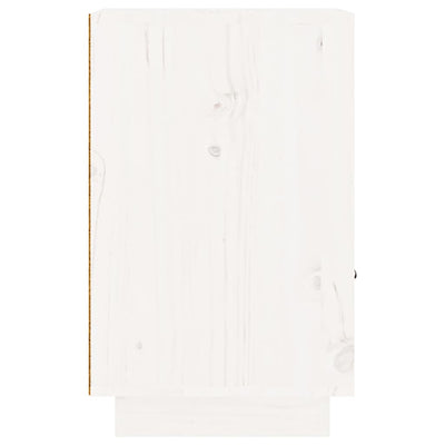 Valkoinen yöpöydät Raruca 40x34x55cm (2 kpl mänty)