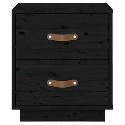 Musta yöpöytä Miche 40x34x45cm (mänty)