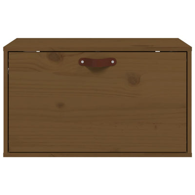 Seinäkaappi hunajanruskea 60x30x35 cm täysi mänty