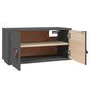 Seinäkaapit 2 kpl harmaa 60x30x30 cm täysi mänty
