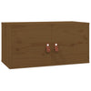 Seinäkaapit 2 kpl hunajanruskea 60x30x30 cm täysi mänty
