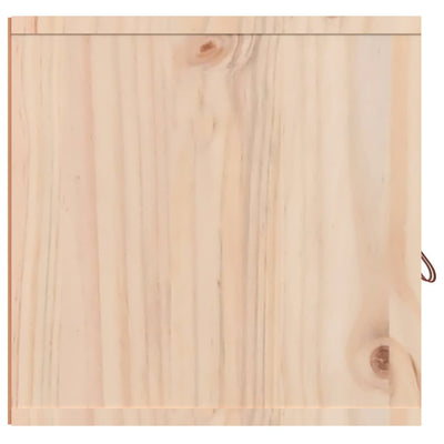 Seinäkaapit 2 kpl 80x30x30 cm täysi mänty