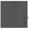 Seinäkaappi harmaa 80x30x30 cm täysi mänty
