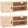 Seinäkaapit 2 kpl 80x30x30 cm täysi mänty
