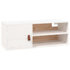 Seinäkaapit 2 kpl valkoinen 80x30x30 cm täysi mänty