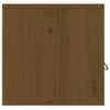 Seinäkaappi hunajanruskea 80x30x30 cm täysi mänty