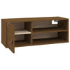 Seinäkaapit 2 kpl hunajanruskea 80x30x30 cm täysi mänty