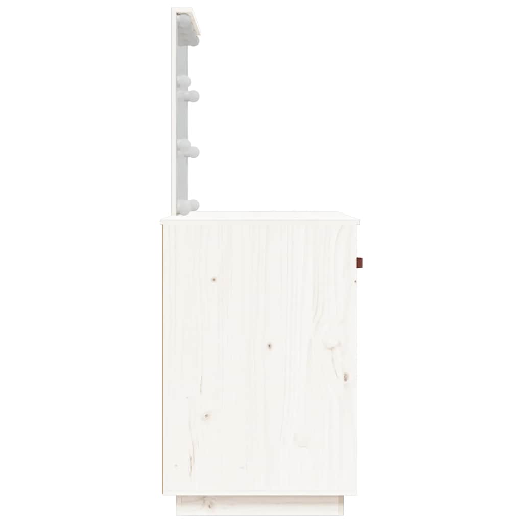 Valk. pukeutumispöytä led-valoilla Irimea 95x50x133,5cm (mänty)