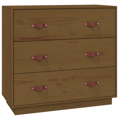 Senkki hunajanruskea 80x40x75 cm täysi mänty
