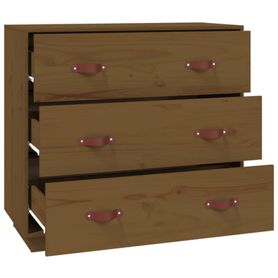 Senkki hunajanruskea 80x40x75 cm täysi mänty