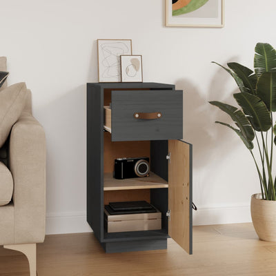 Harmaa senkki Daroczi 34x40x75cm (mänty)