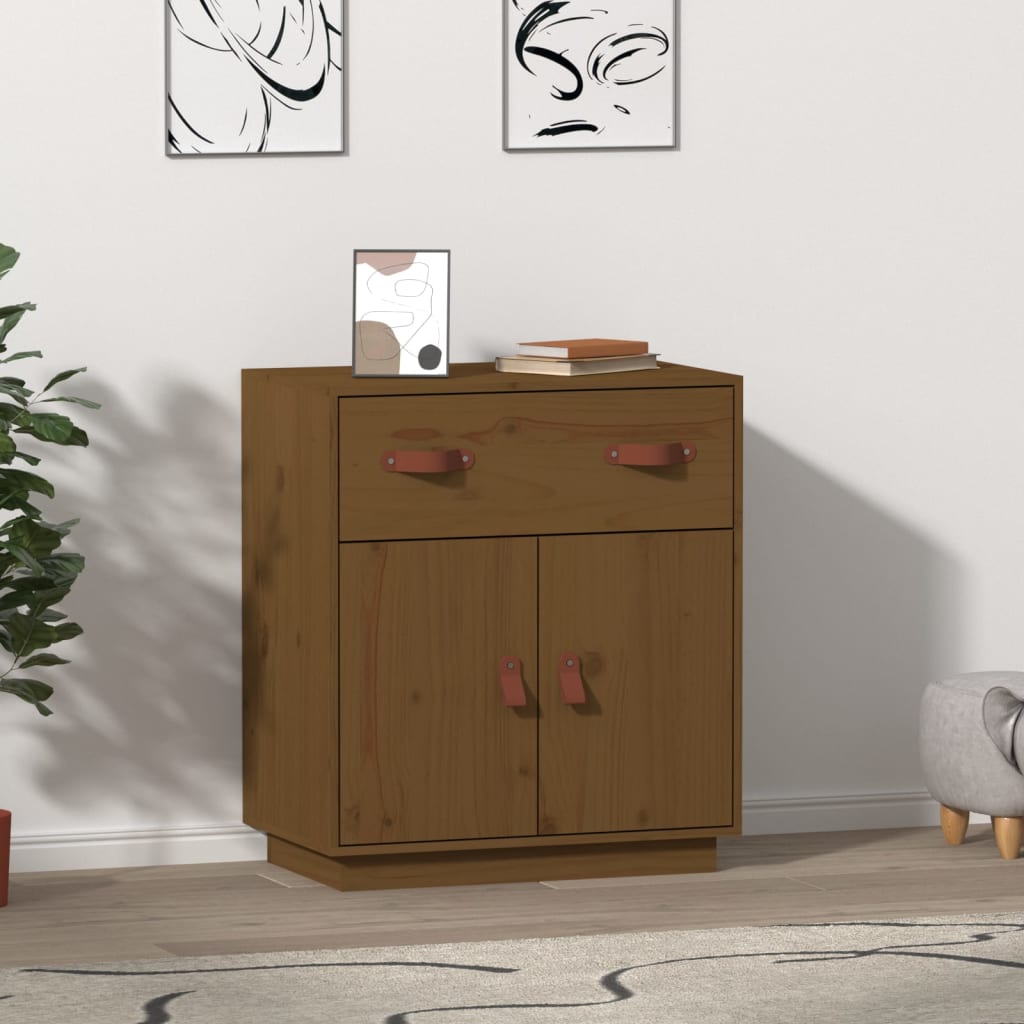 Hunajanruskea senkki Tamia 65,5x40x75cm (mänty)