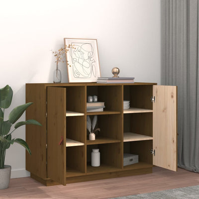 Senkki hunajanruskea 100x40x75 cm täysi mänty