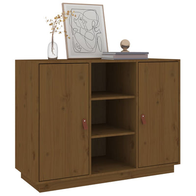 Senkki hunajanruskea 100x40x75 cm täysi mänty