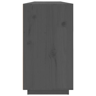 Senkki harmaa 100x40x75 cm täysi mänty