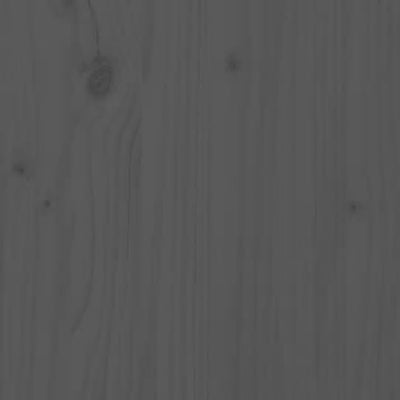 Senkki harmaa 100x40x75 cm täysi mänty