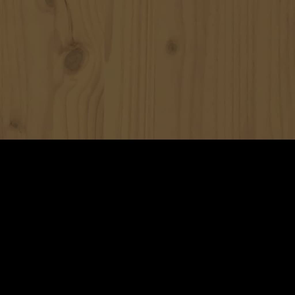 Hunajanruskea senkki Eudoxie 100x40x75cm (mänty)