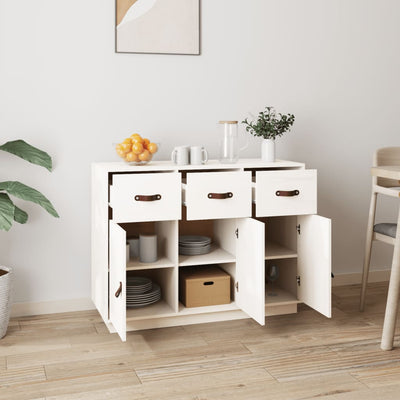 Senkki valkoinen 100x40x75 cm täysi mänty