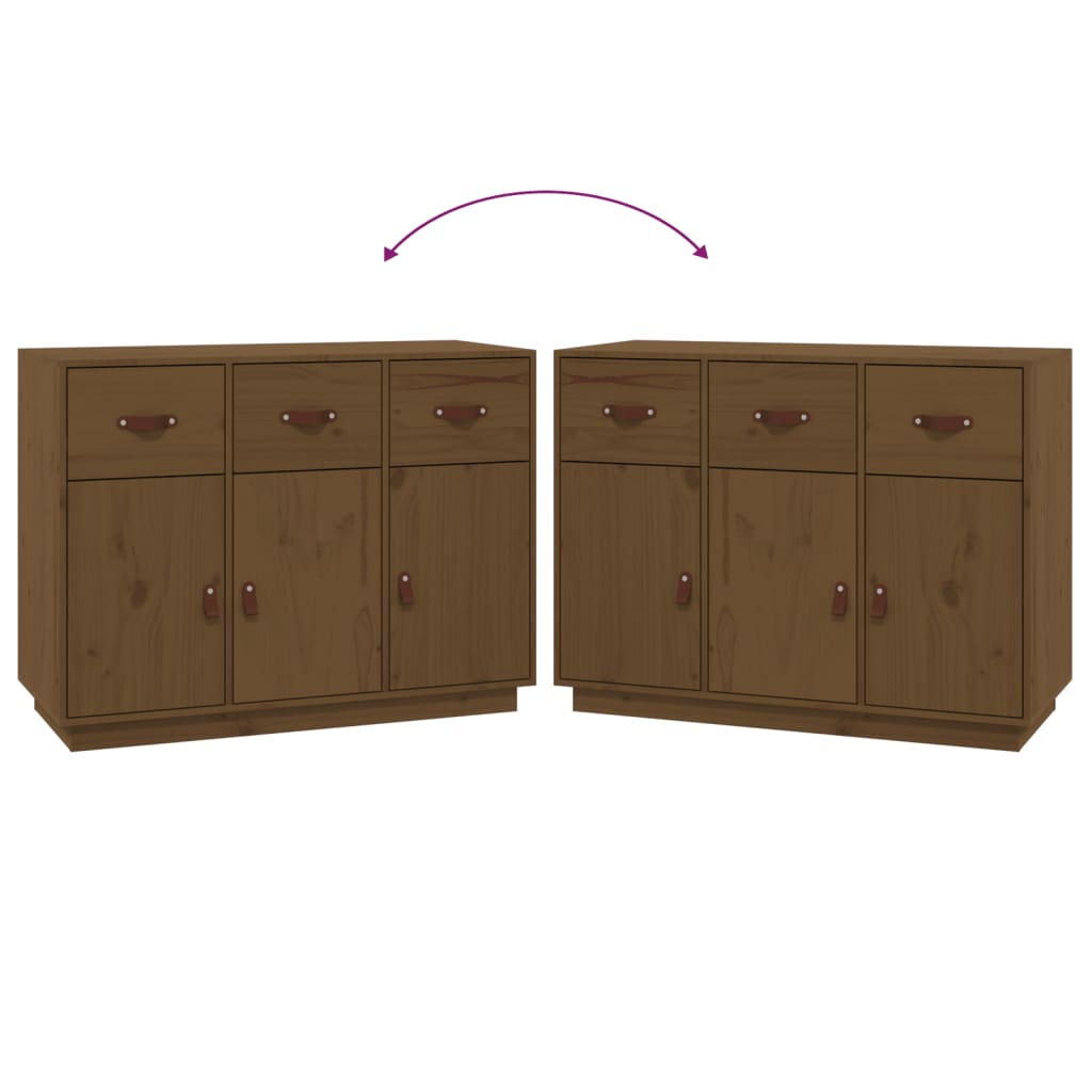 Hunajanruskea senkki Pharm 100x40x75cm (mänty)
