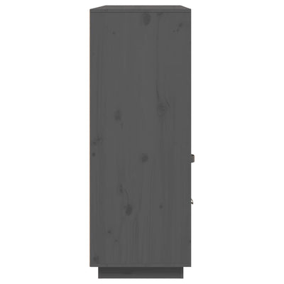 Kaappi harmaa 100x40x108,5 cm täysi mänty