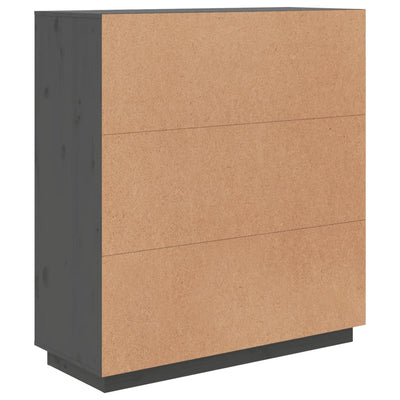Kaappi harmaa 100x40x108,5 cm täysi mänty