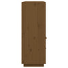 Kaappi hunajanruskea 100x40x108,5 cm täysi mänty