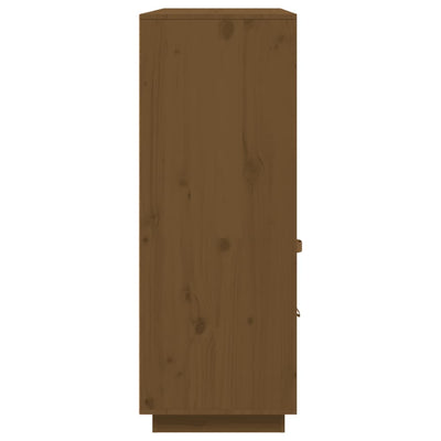 Kaappi hunajanruskea 100x40x108,5 cm täysi mänty