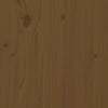 Kaappi hunajanruskea 100x40x108,5 cm täysi mänty