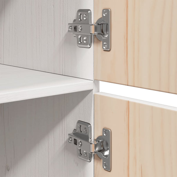 Valkoinen kaappi Darica 34x40x108,5cm (mänty)