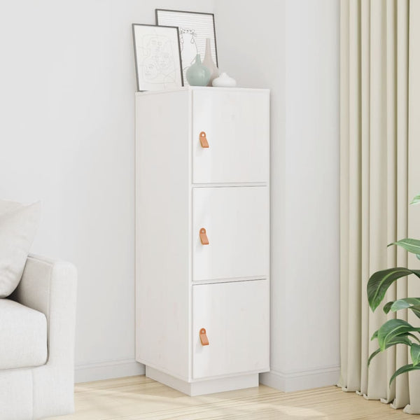 Valkoinen kaappi Darica 34x40x108,5cm (mänty)