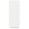 Kaappi valkoinen 67x40x108,5 cm täysi mänty